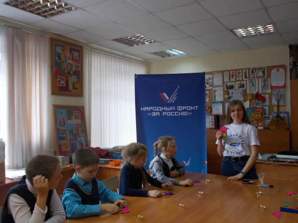 Новосибирские активисты ОНФ провели мероприятия для школьников по профилактике детского дорожного травматизма